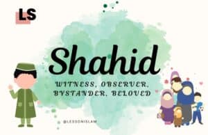 Shahid Name Meaning