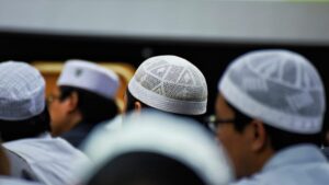 unknown persons facing sideways