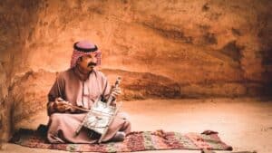 man wearing turban illustration